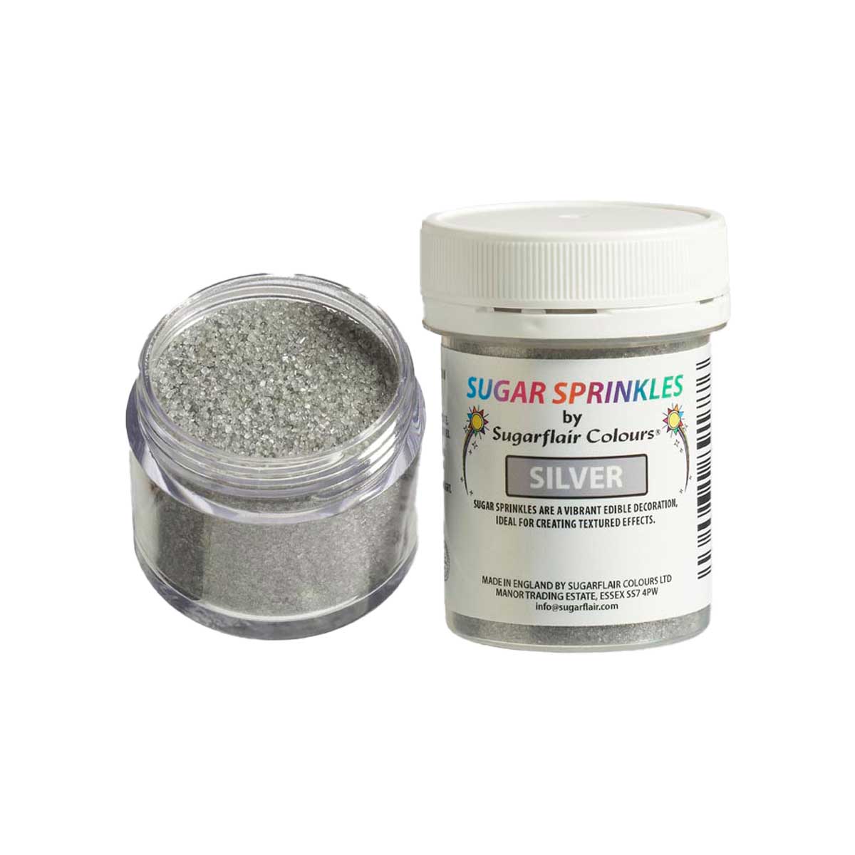 Sugarflair Sucres Silver - 40g