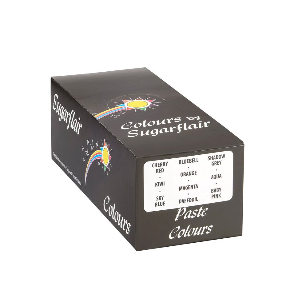 Sugarflair Collection Pastel Pâtes Colorantes Set/10
