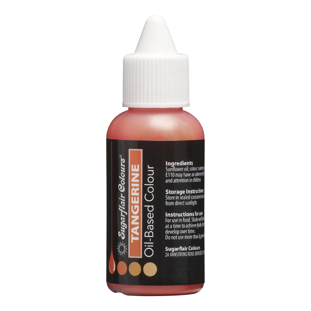 Sugarflair Colorant à l'huile - Mandarine 30 ml