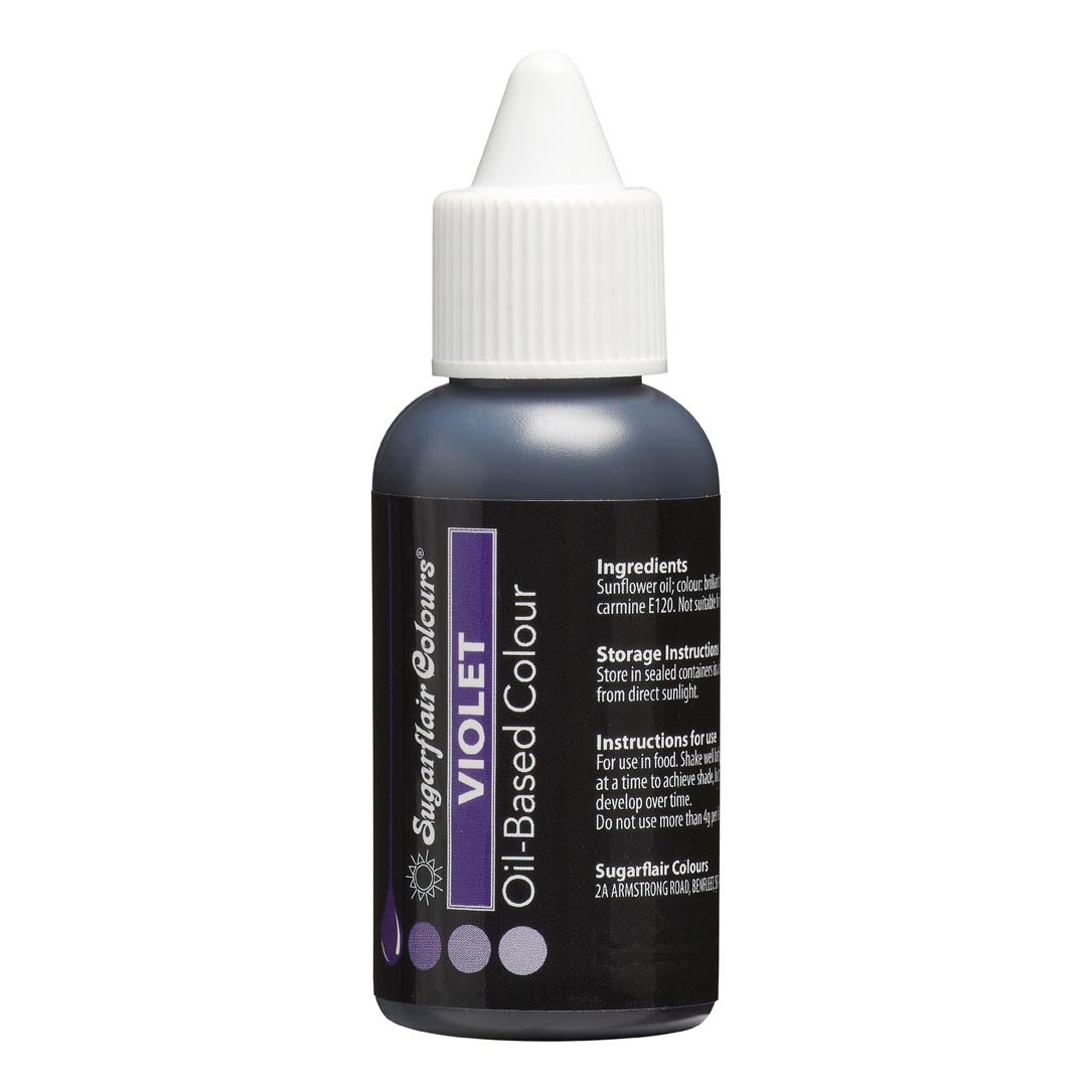 Sugarflair Colorant à l'huile - Violet 30 ml