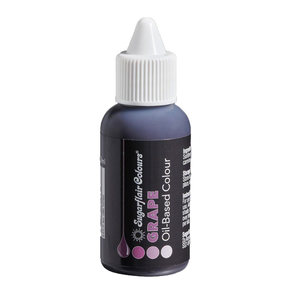 Sugarflair Oil Based Colour - Raisin - 30 ml