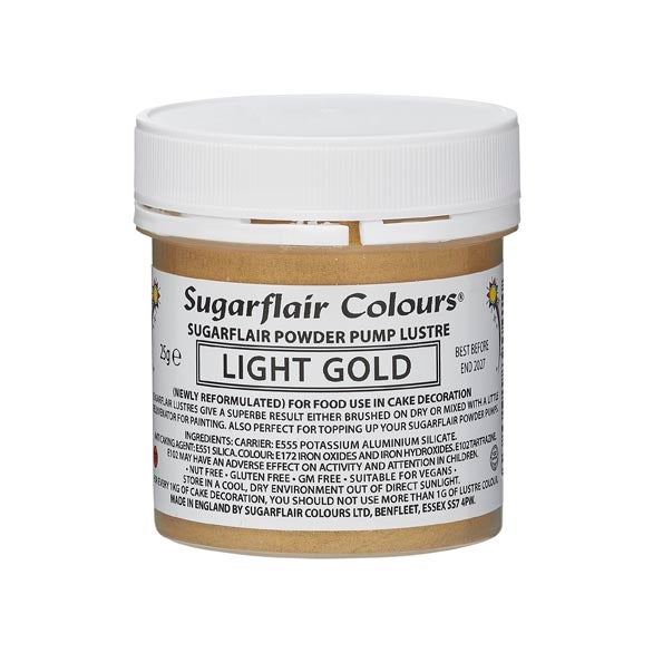 Sugarflair Recharge Spray -Or Clair- 25g