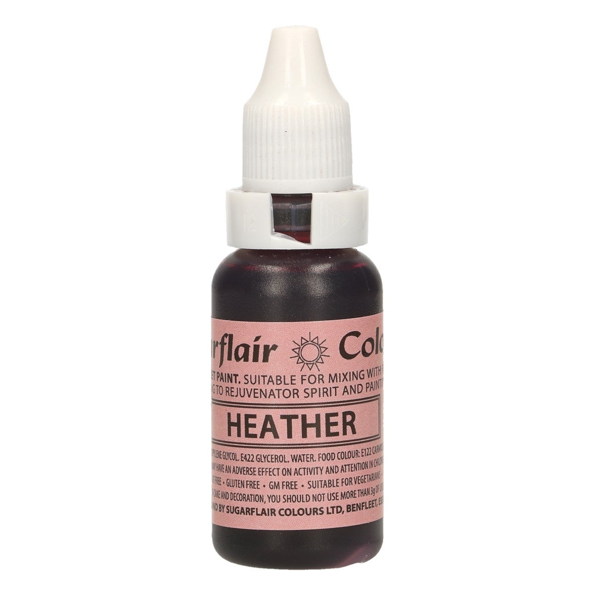 Sugarflair Edible Droplet Paint -Heather- 14ml