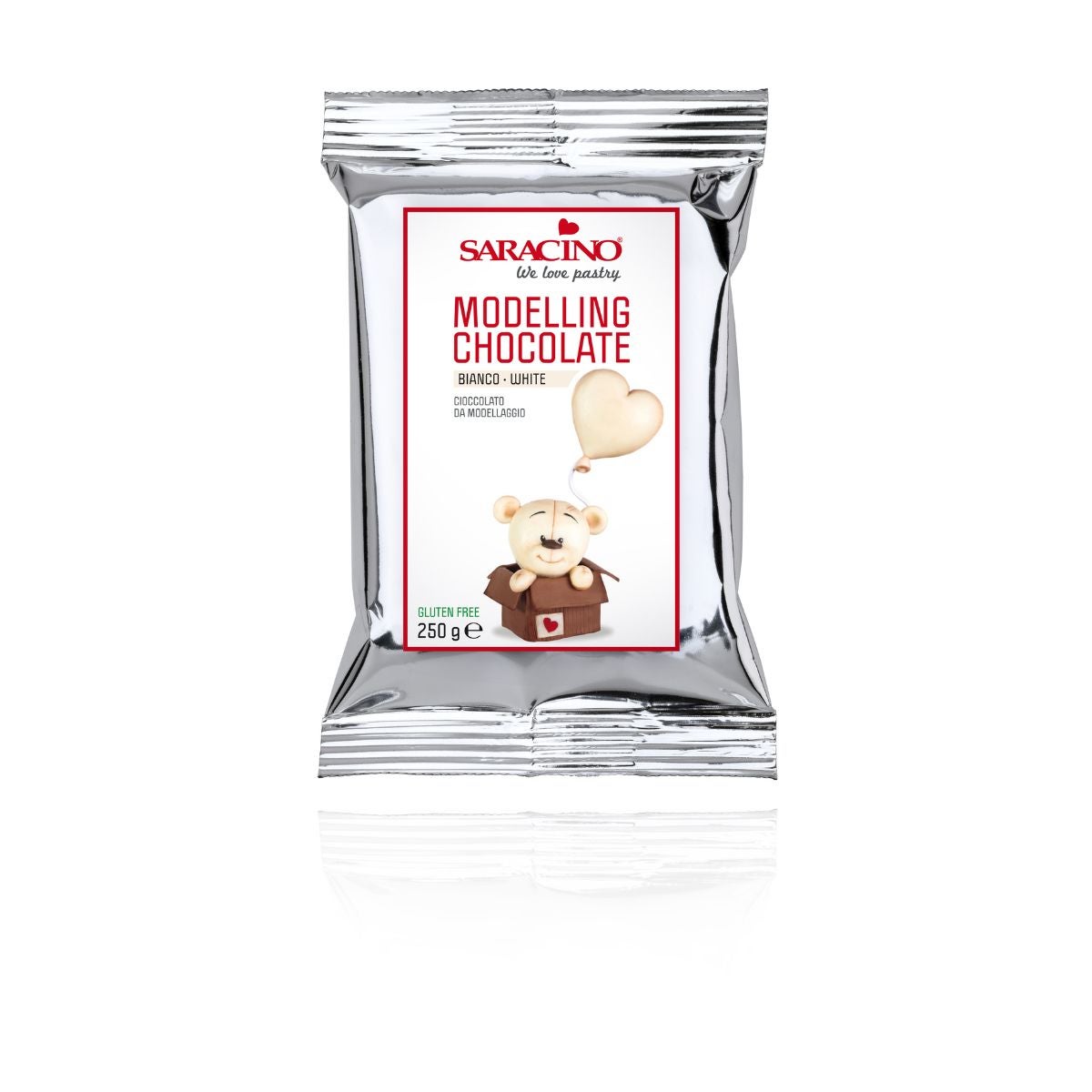Saracino Chocolat à modeler - Blanc 250g