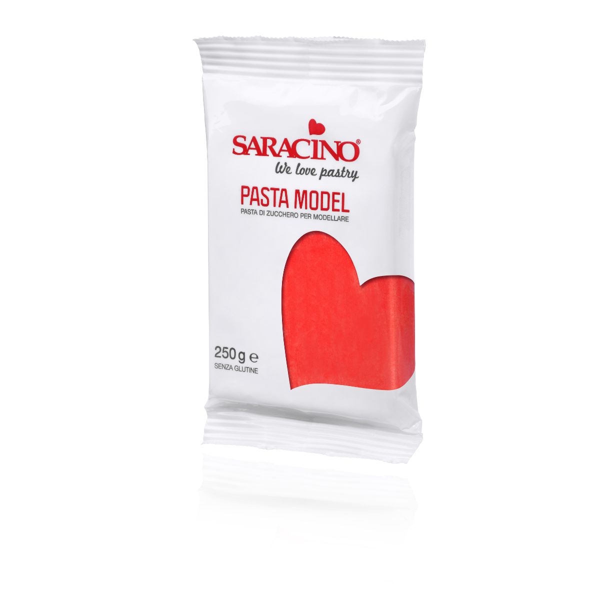 Saracino Pâte de modelage - Rouge 250g