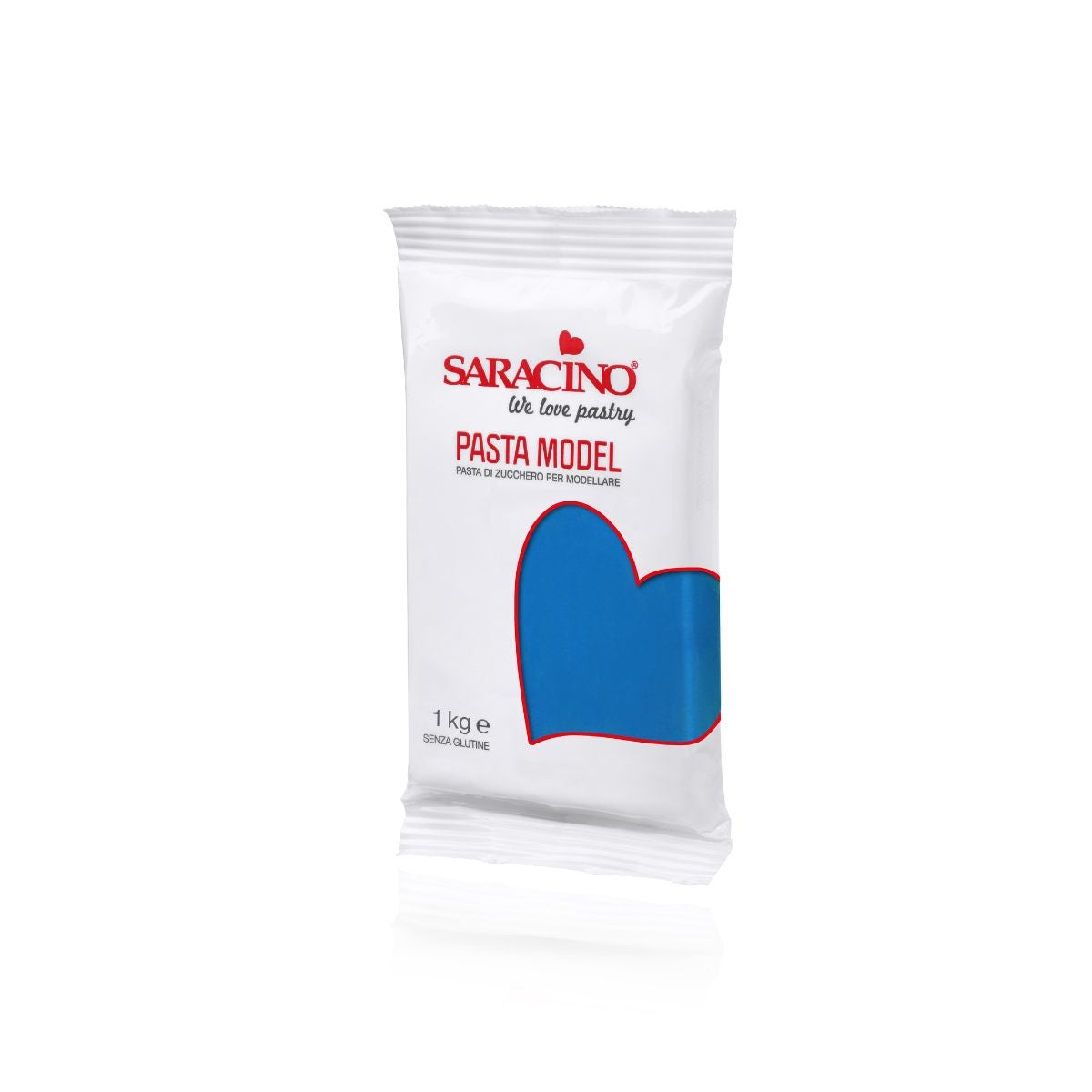 Saracino Pâte de modelage - Bleu 1 kg