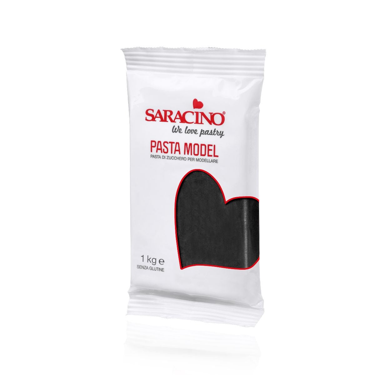 Saracino Pâte de modelage - Noir 1 kg