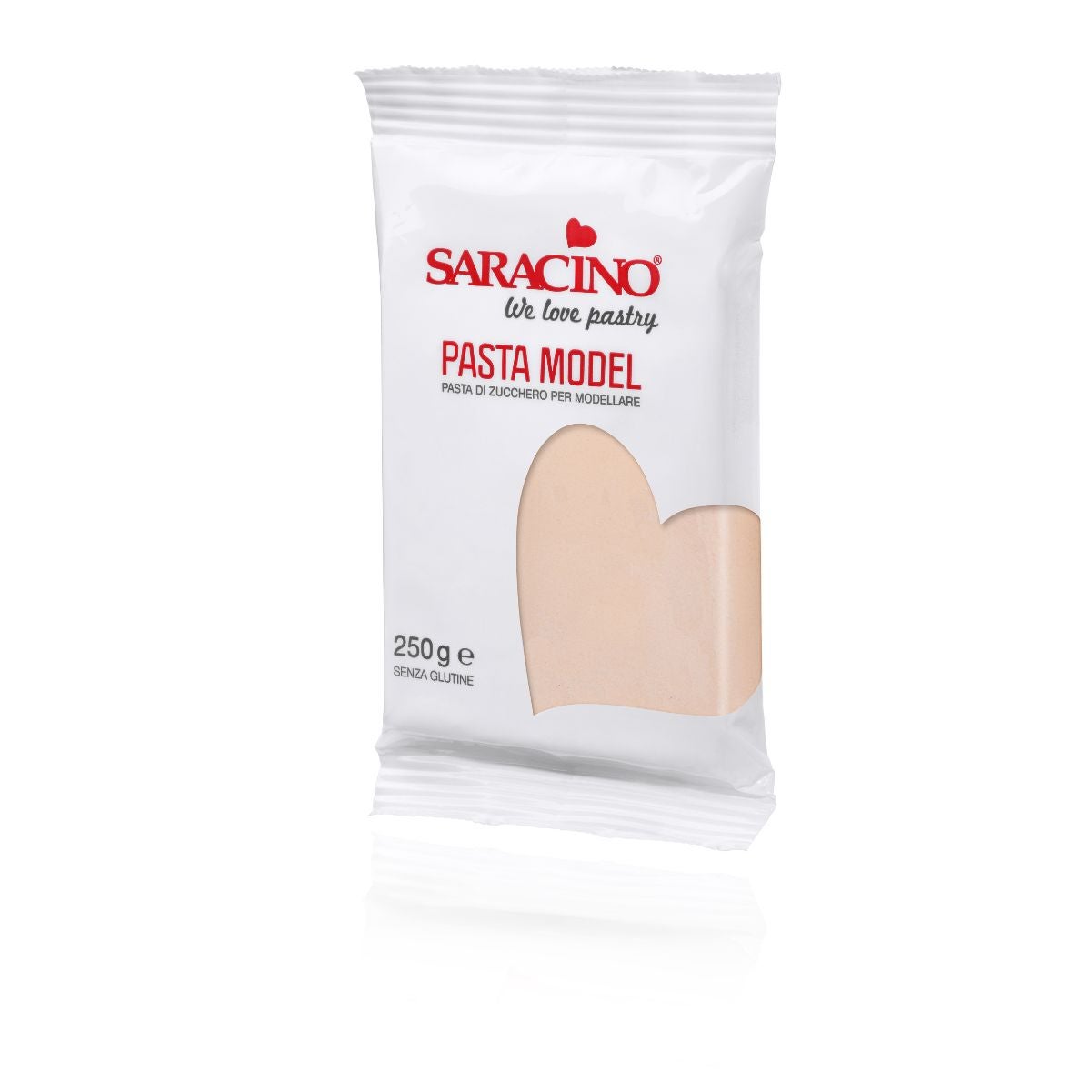 Saracino Pâte de modelage - Rose Beige 250g
