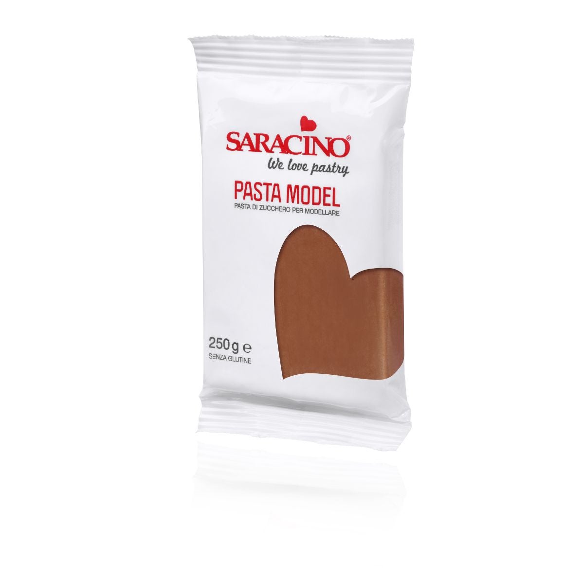 Saracino Pâte de modelage - Marron 250g