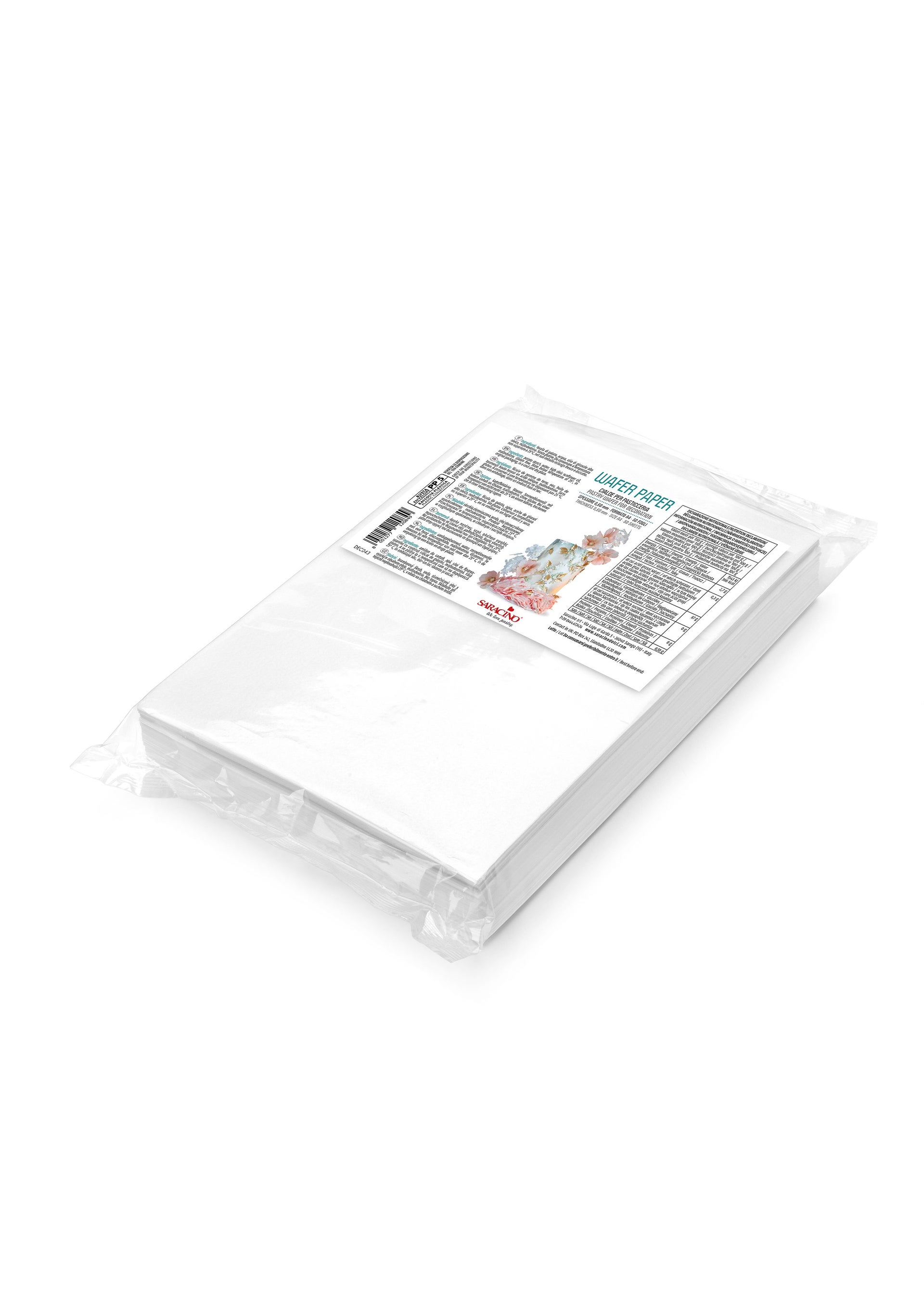 Saracino Edible Wafer Paper Sheets pk/50