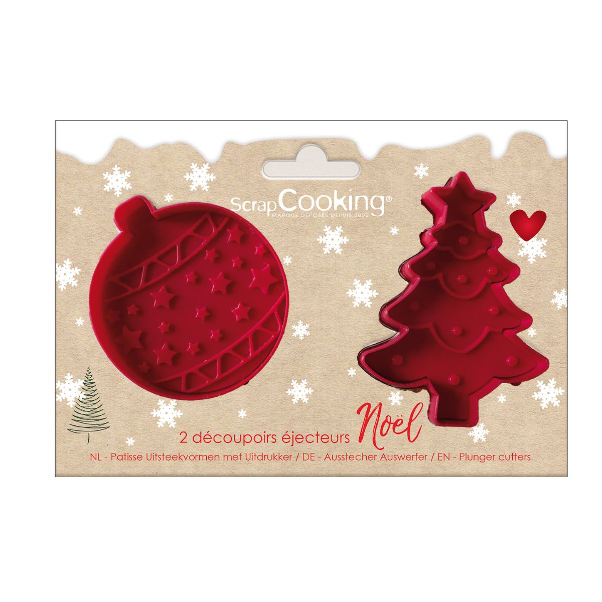Scrapcooking Emporte-pièces Noël set/2