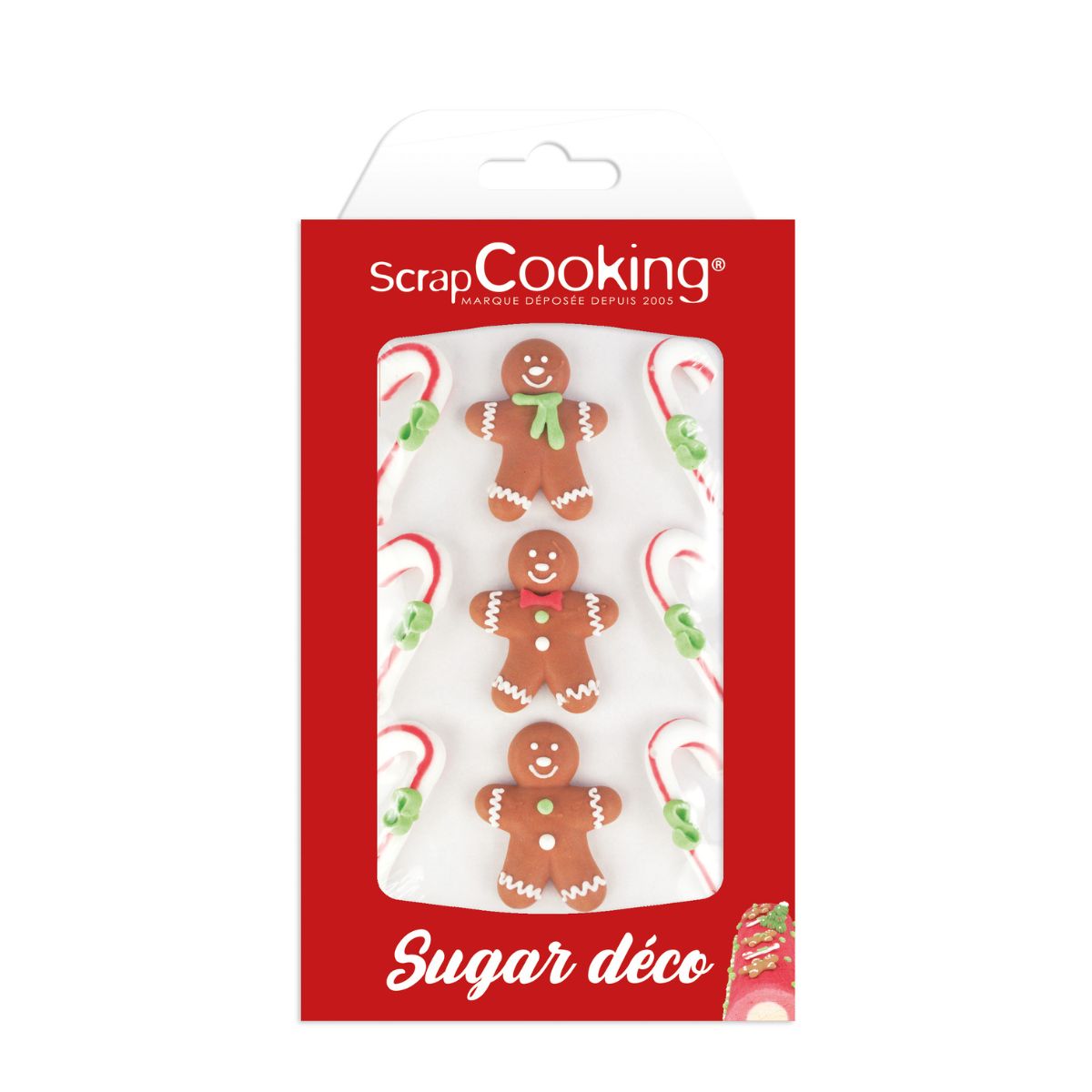 Scrapcooking Décorations en Sucre - Pain d'épices