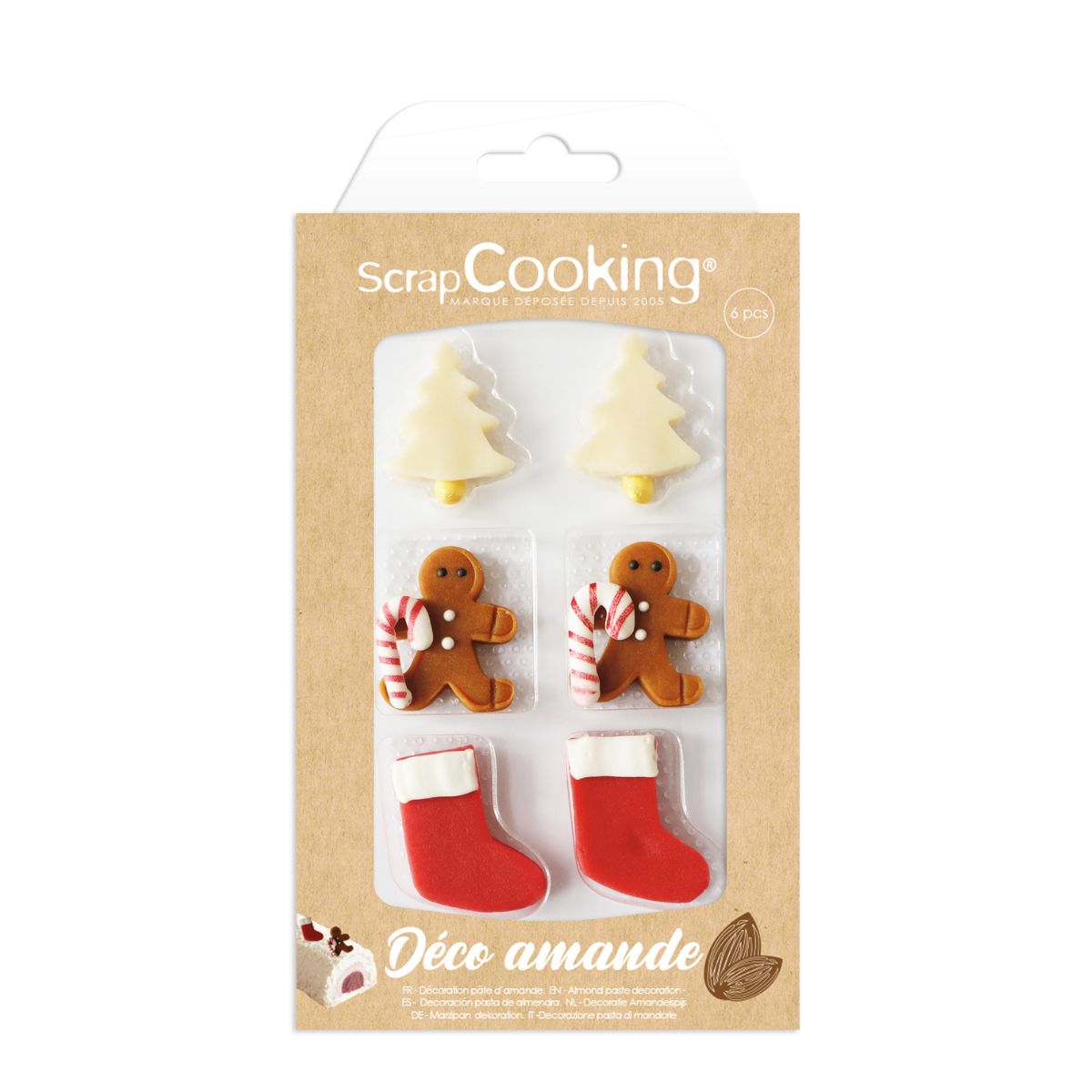 Scrapcooking Décorations en Massepain 33g - Sweet Xmas