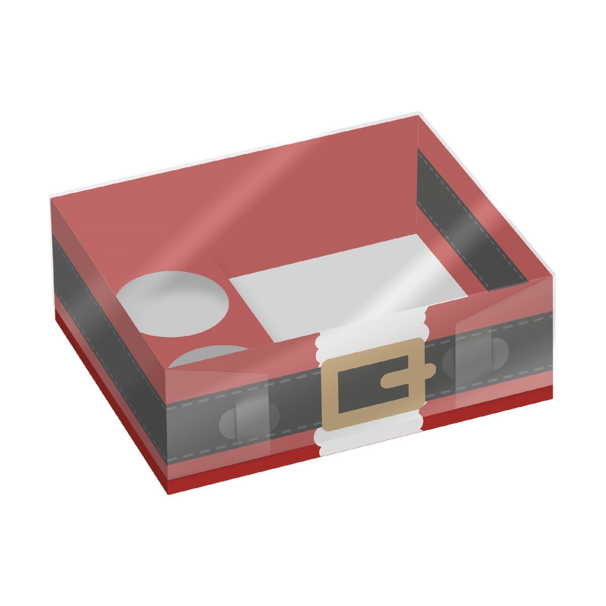 Simply Making Boîte à Friandises & Cupcakes Père Noël set/2