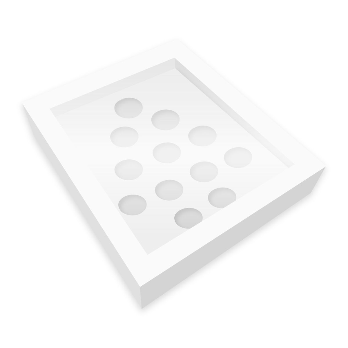 Simply Making Boîte à Cupcakes Sapin de Noël Blanc 12