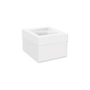 Simply Making Cake Box Window White 15 x 15 x 15 cm pk/25