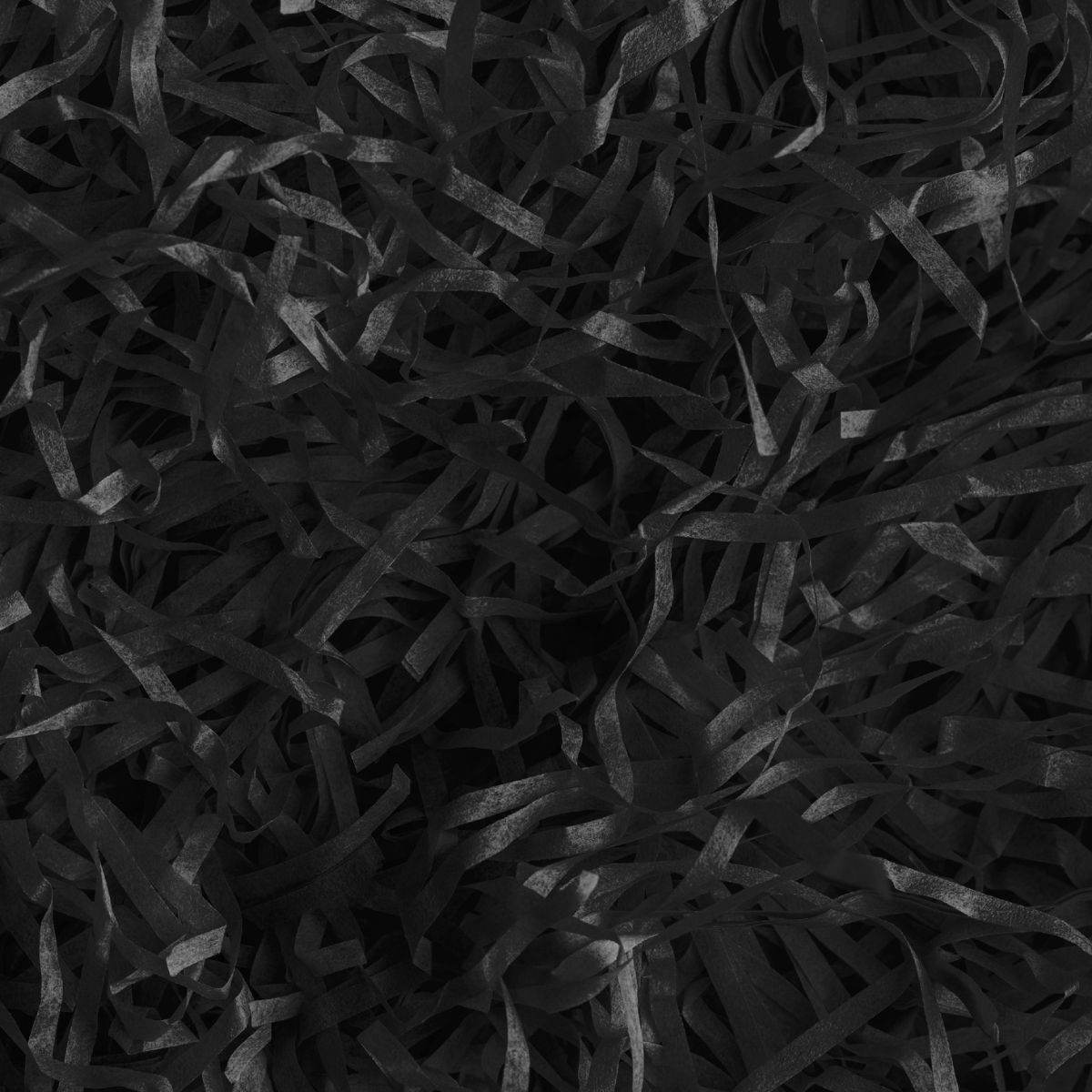 Simply Making Papier Déchiqueté pour Boîte Cadeau Noir 30 g