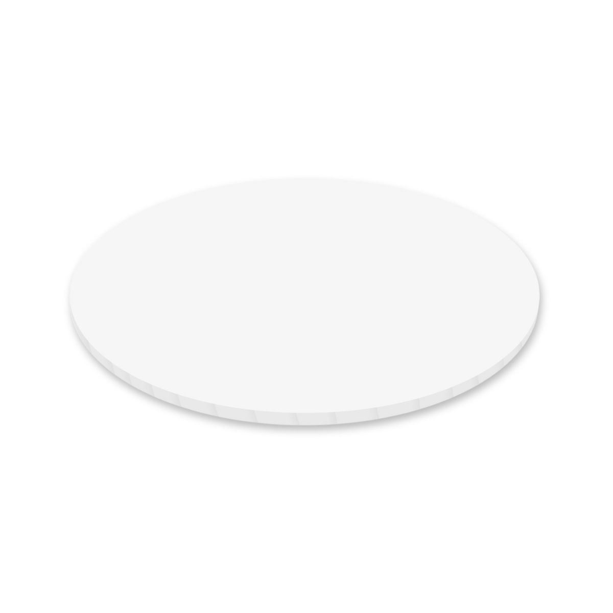 Simply Making Matt Masonite Board Rond Blanc 12 mm 40 cm