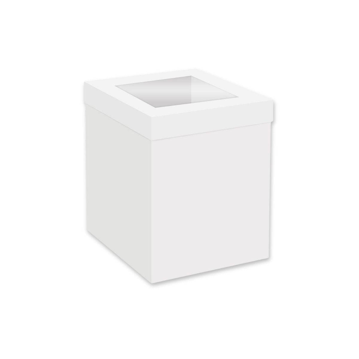 Simply Making Grande Boîte à Gâteaux Fenêtre Blanche 30 x 30 x 30 cm