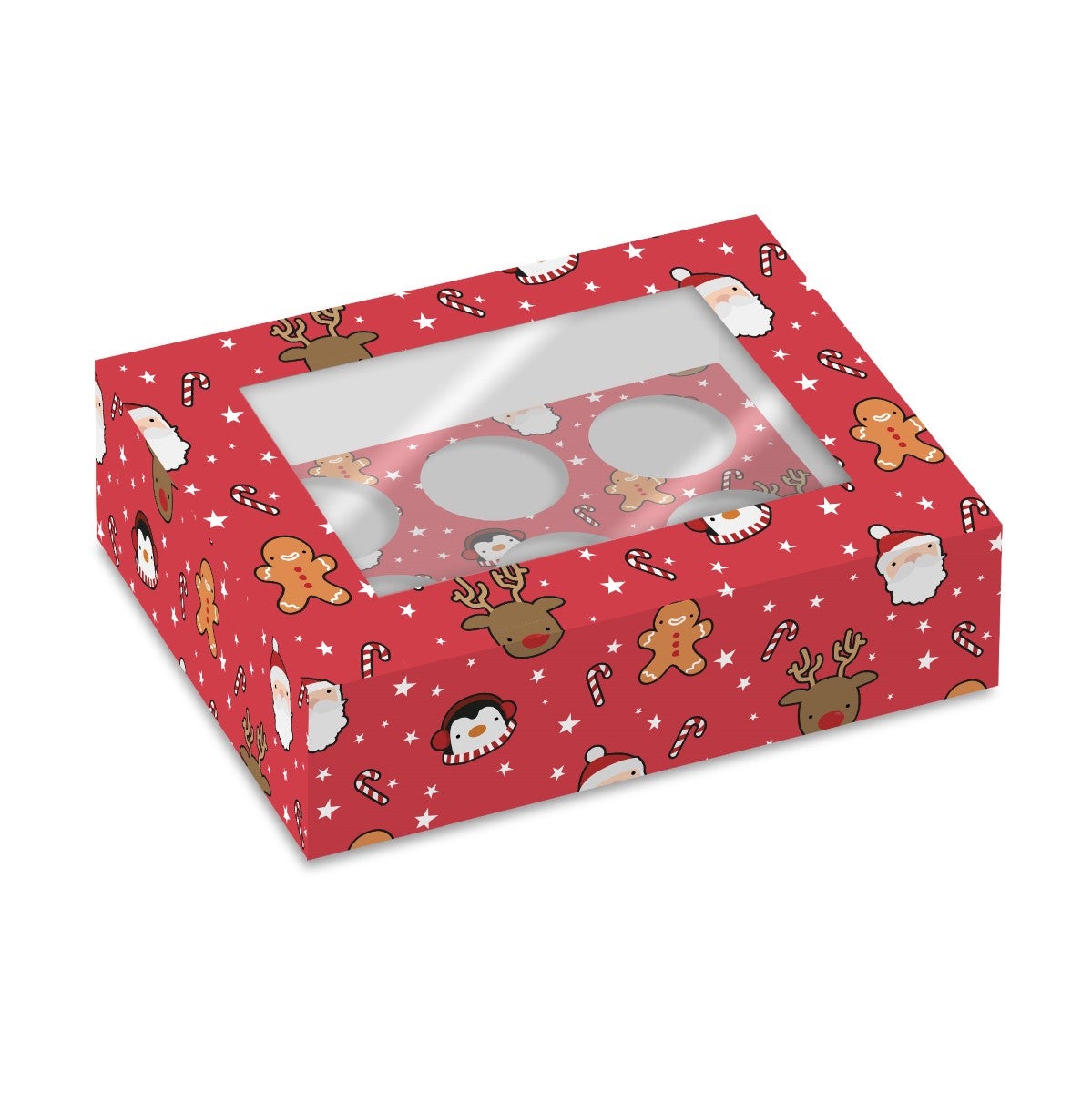 Simply Making Cupcake Box Festive Friends 6 pk/2