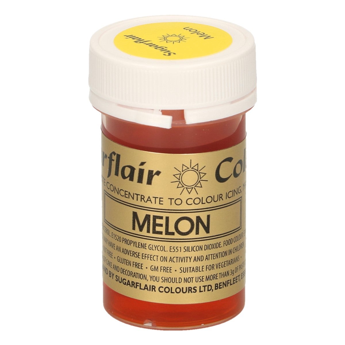 Sugarflair Colorant en Pâte MELON, 25g