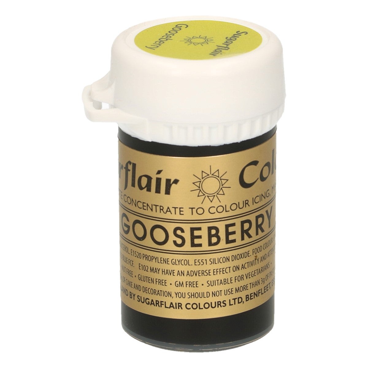 Sugarflair Colorant en Pâte GROSEILLE, 25g