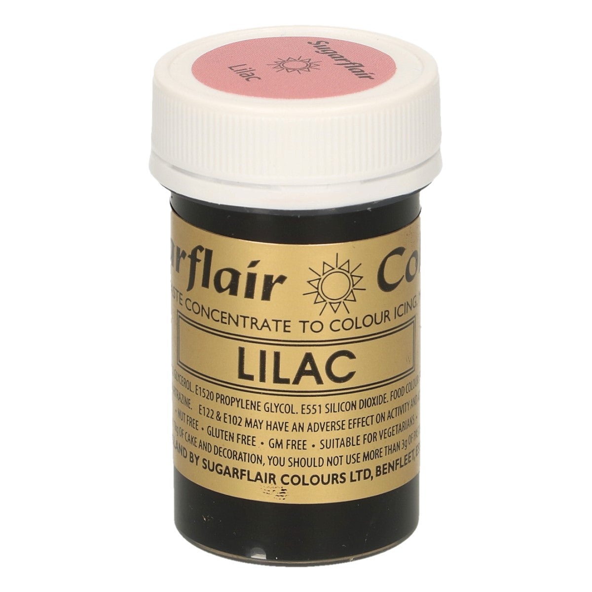 Sugarflair Colorant en Pâte LILAS, 25g