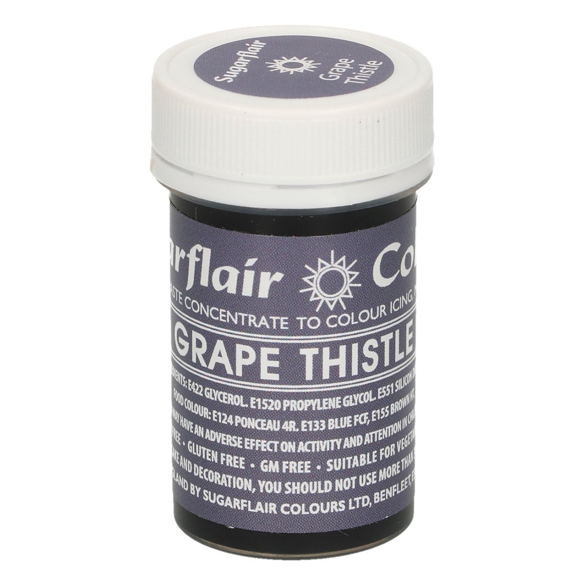 Sugarflair Pâte colorante RAISIN 25g