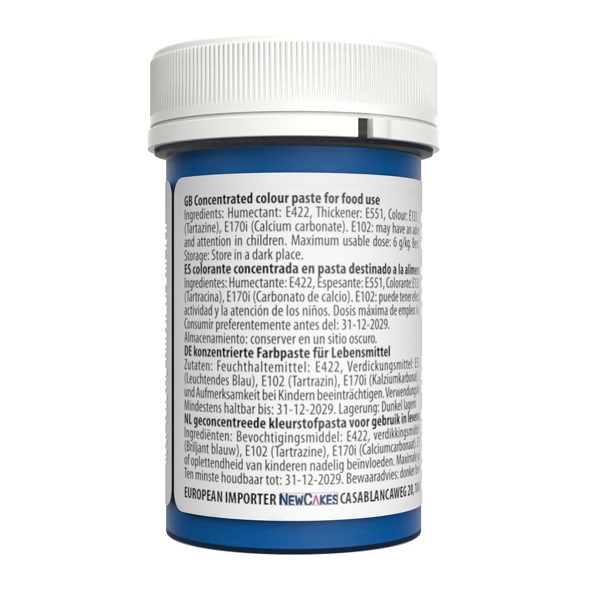 Sugarflair Colorant en Pâte Pastel AQUA 25g