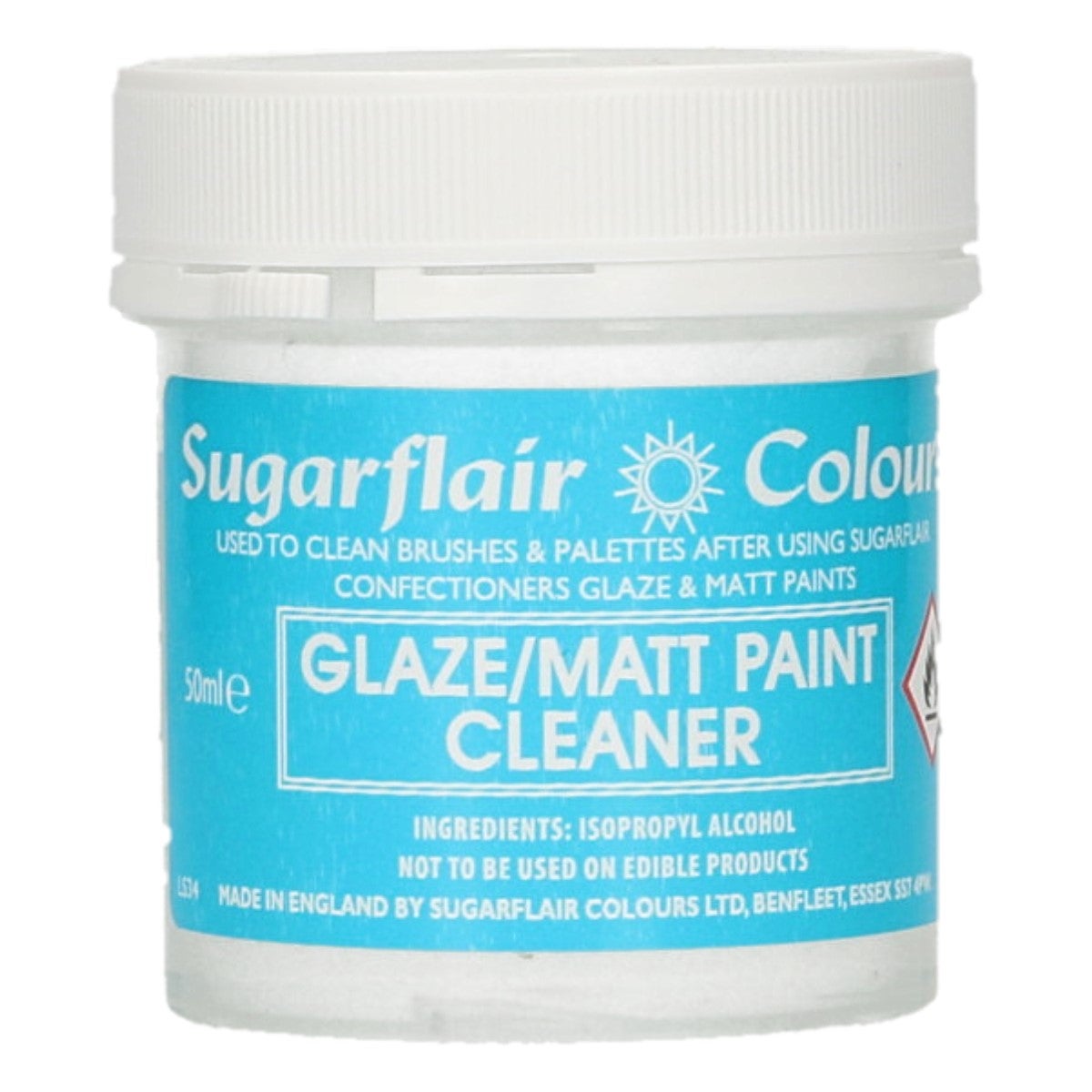 Sugarflair Nettoyant Peinture Vernis/Mat 50 mL