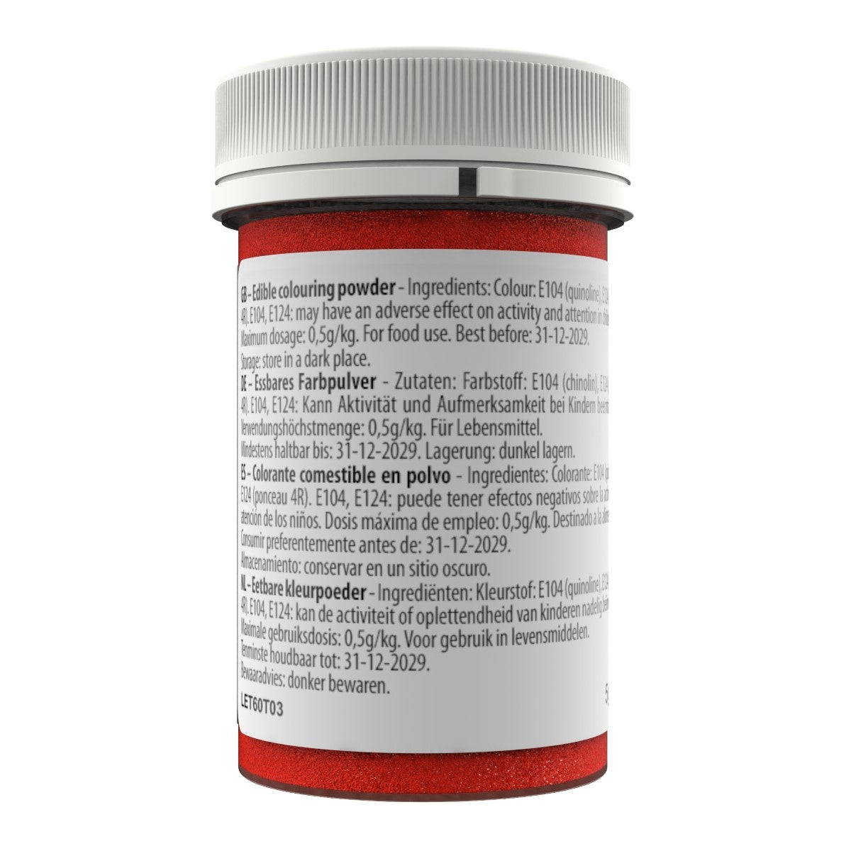 Sugarflair Blossom Tint Dust Poppy Red 5g