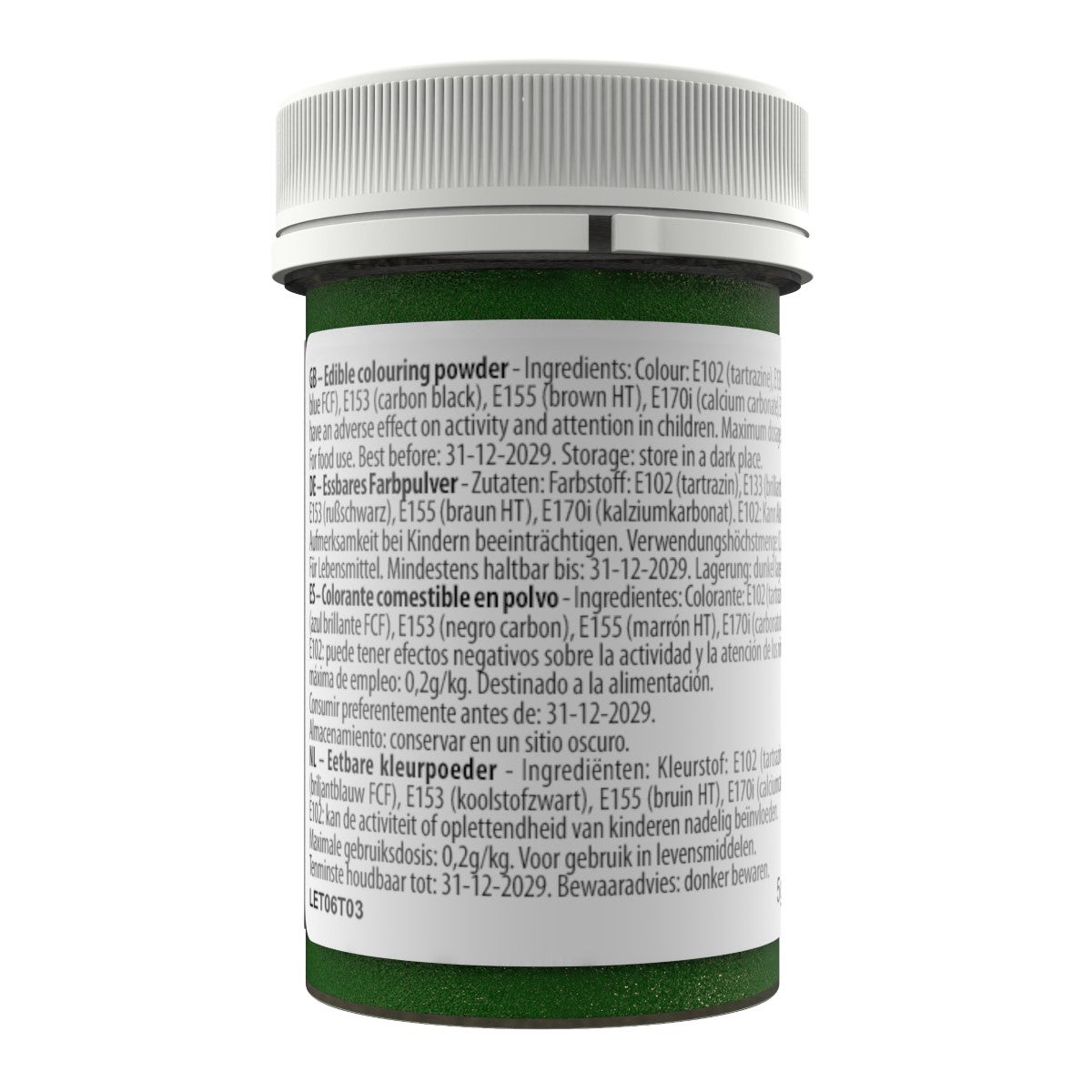 Sugarflair Blossom Tint Dust Woodland Green 5g