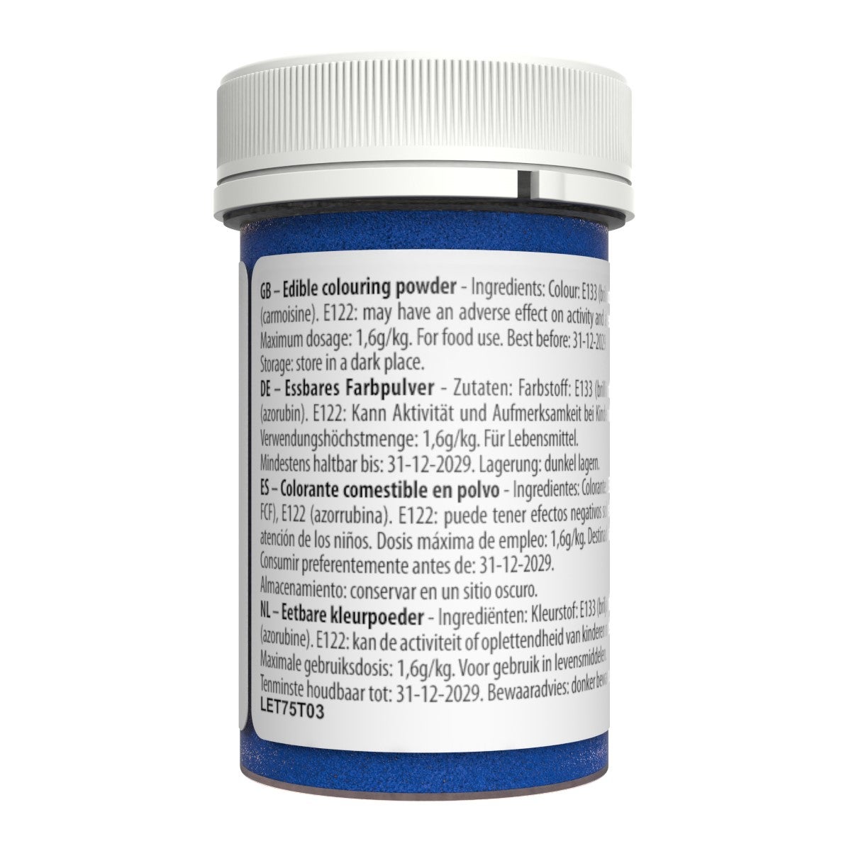 Sugarflair Blossom Tint Dust Ocean Blue 5g