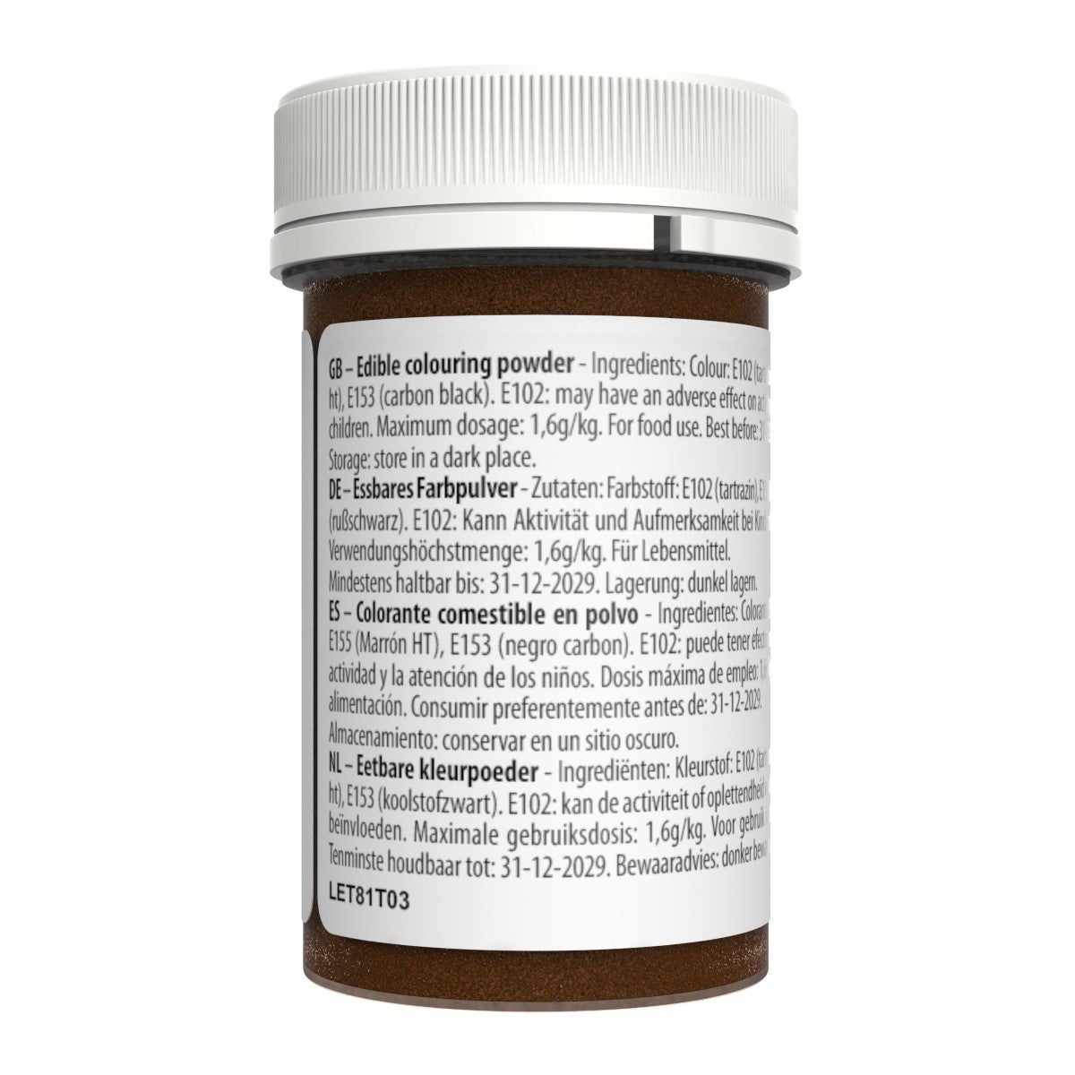 Sugarflair Blossom Tint Dust Chocolate 5g