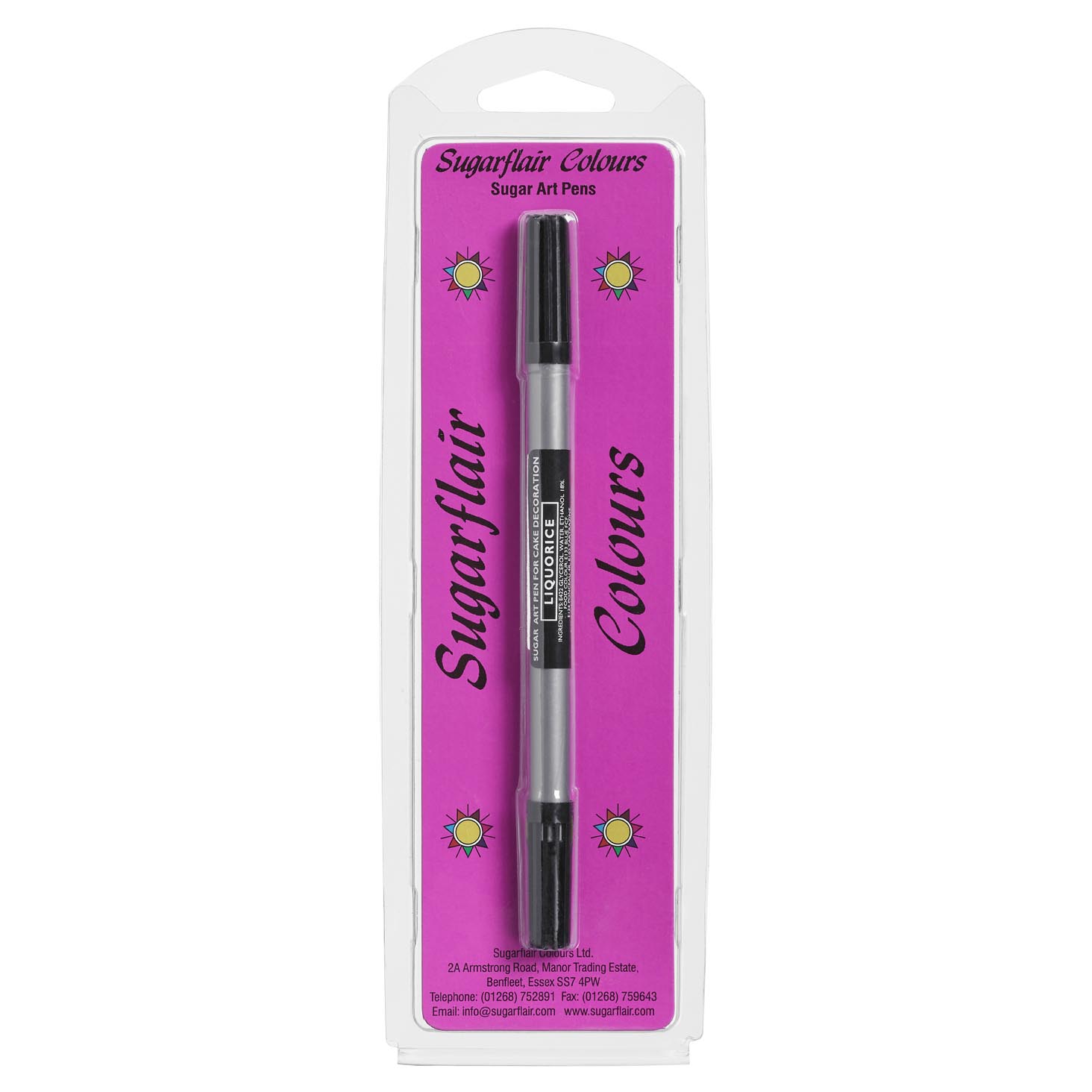 Sugarflair Sugar Art Pen -Liquorice Black-