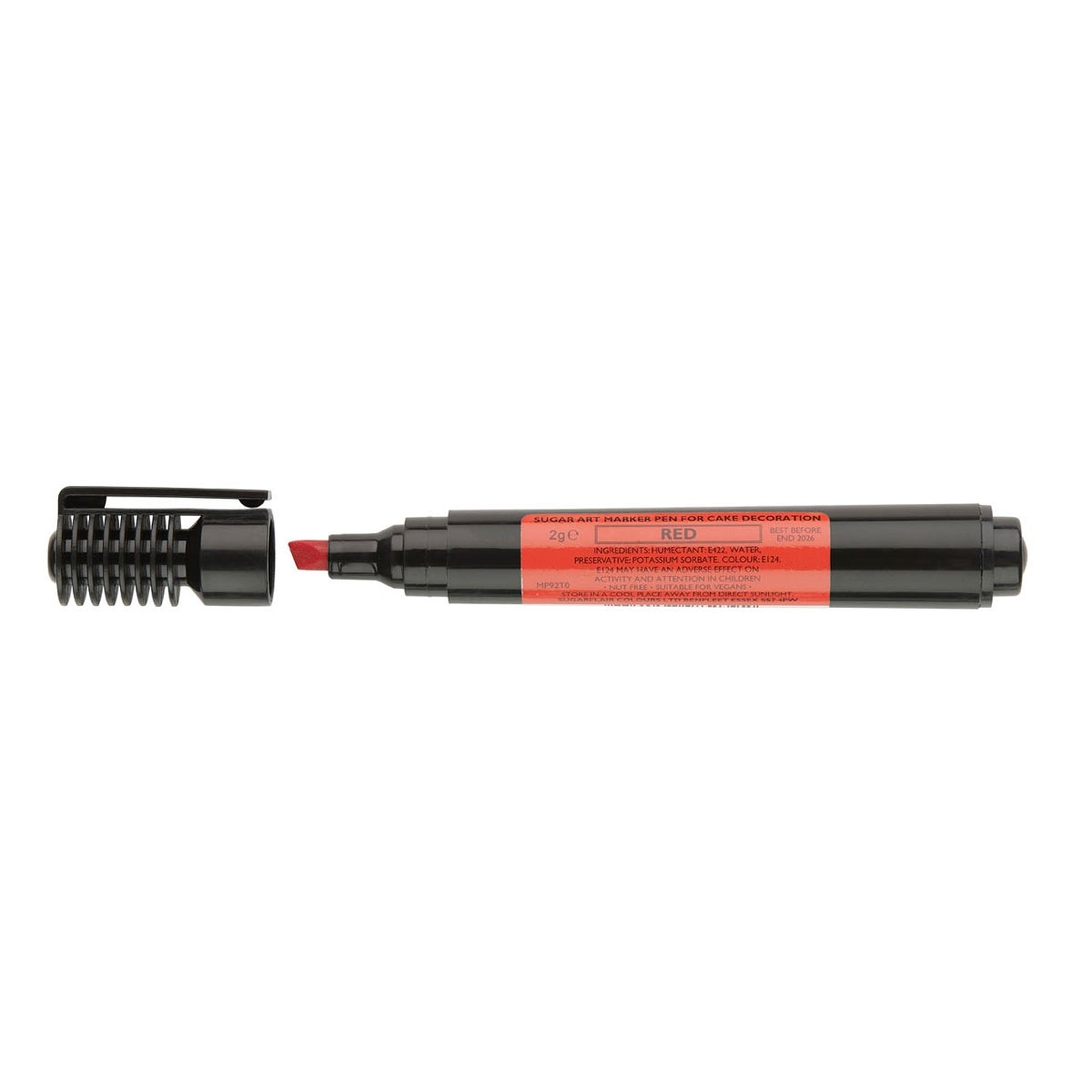 Sugarflair Marqueur Rouge