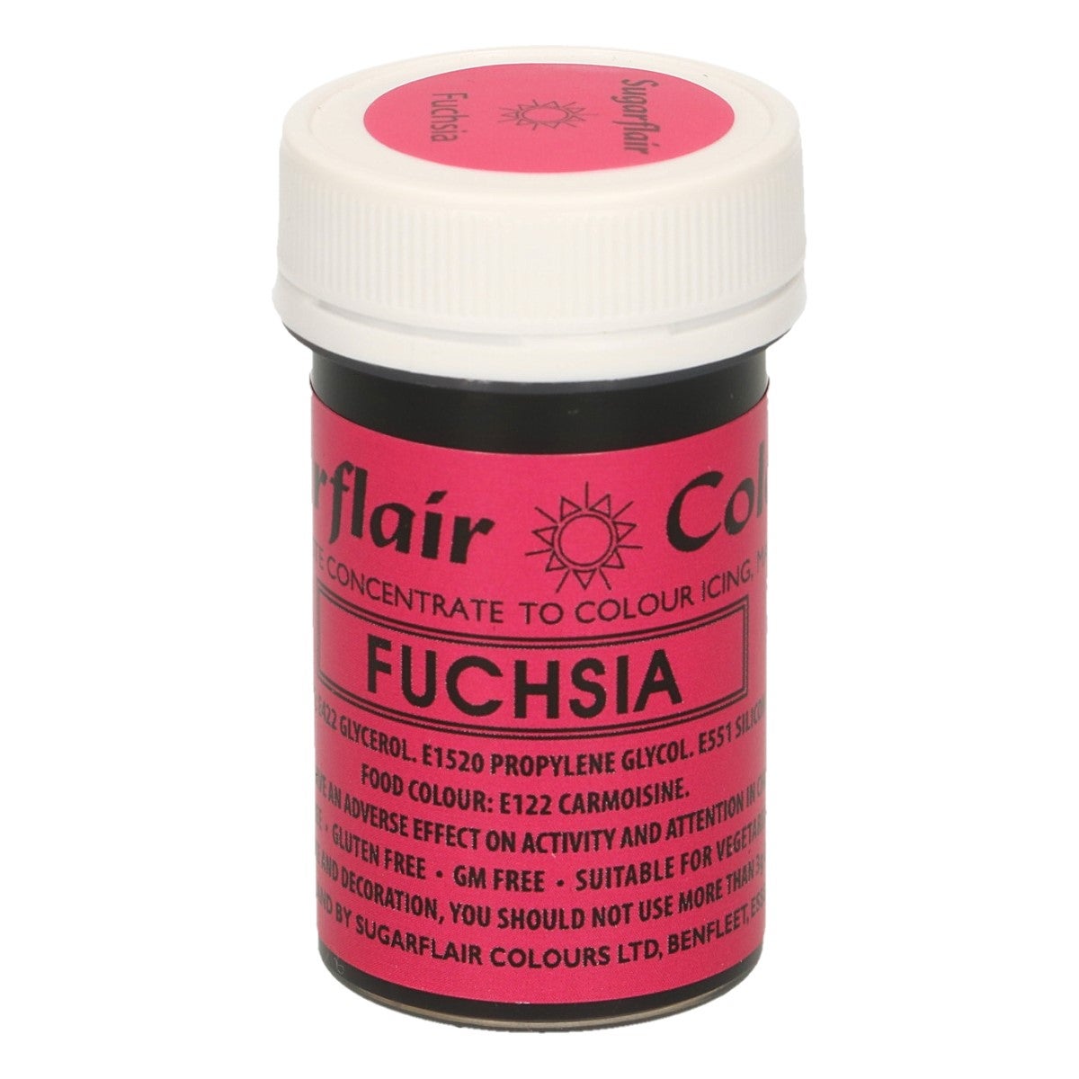 Sugarflair Colorant en Pâte FUCHSIA 25g