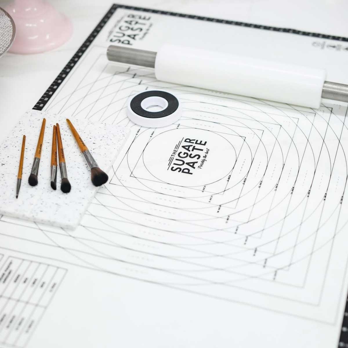 THE SUGAR PASTE™ Mini plateau tournant antidérapant