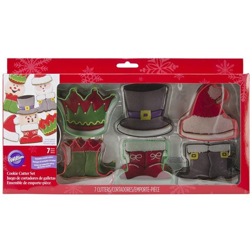 Wilton Découpoir Biscuit Personnages Noël Set/7