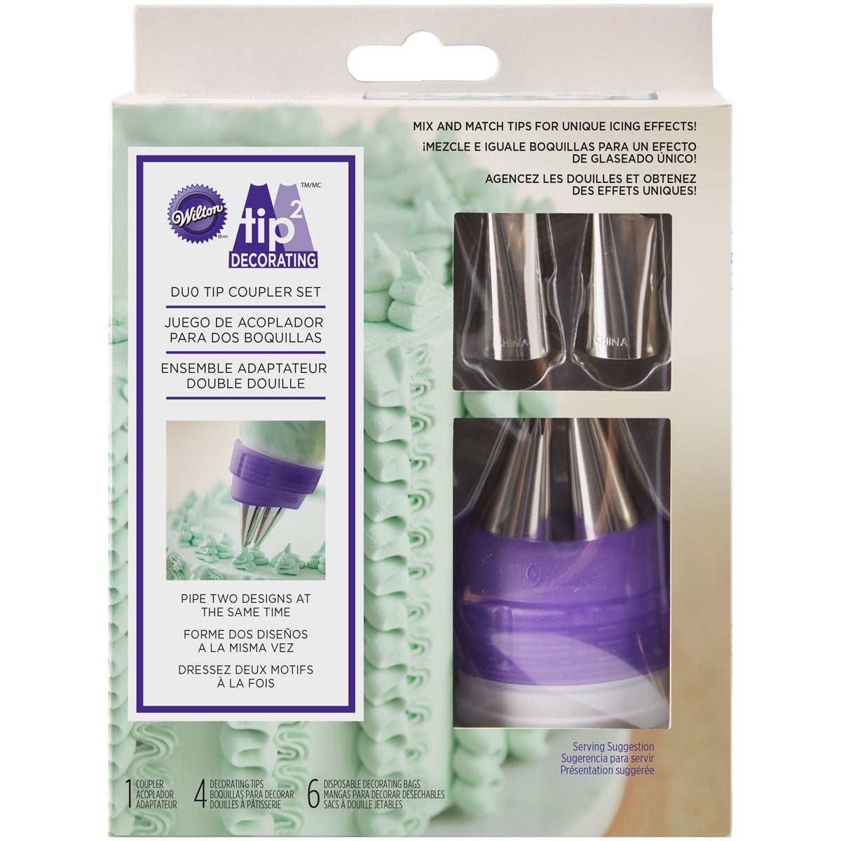 Wilton Set Coupleur Deux Douilles
