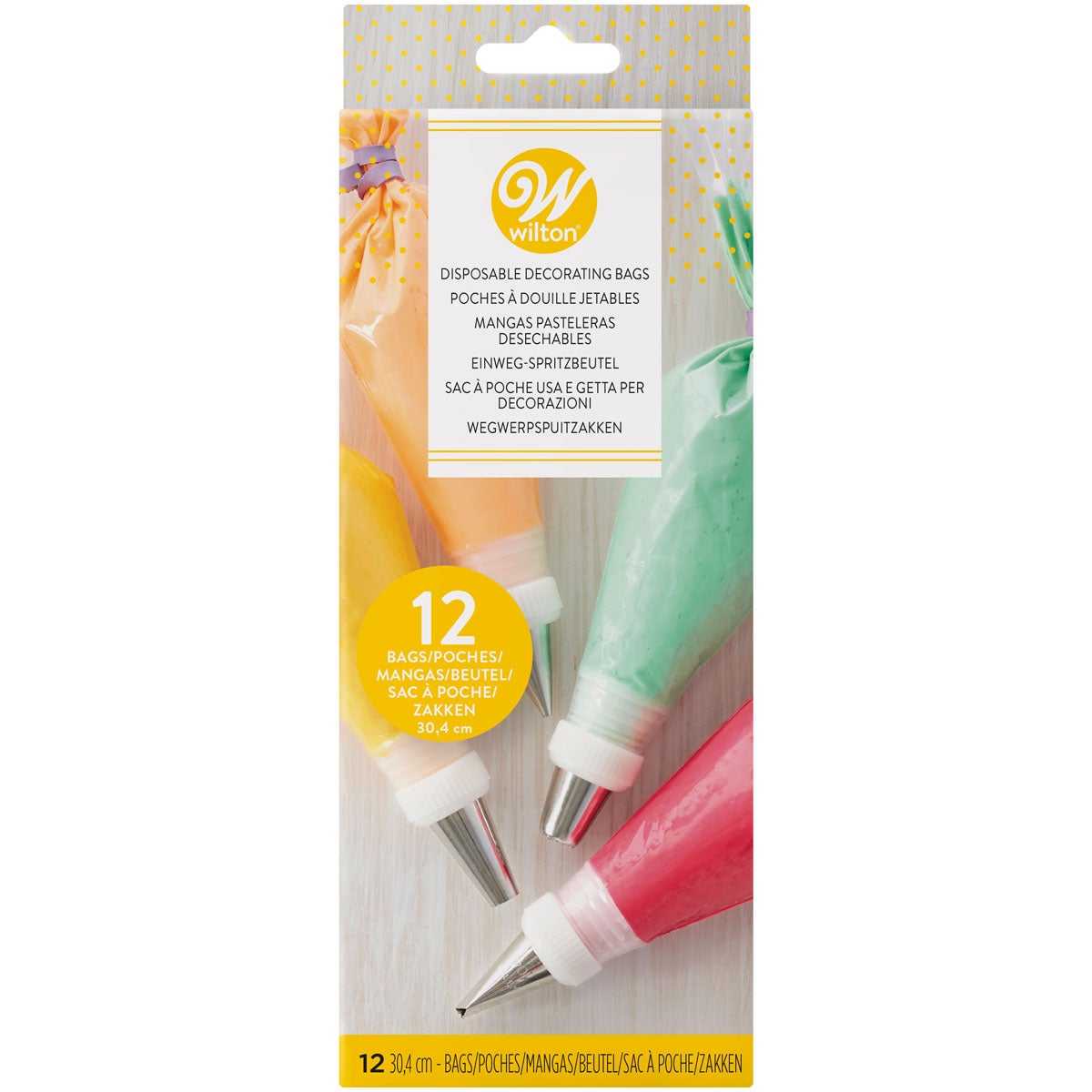 Wilton Poche à Douille Jetable 30cm, pcs/12