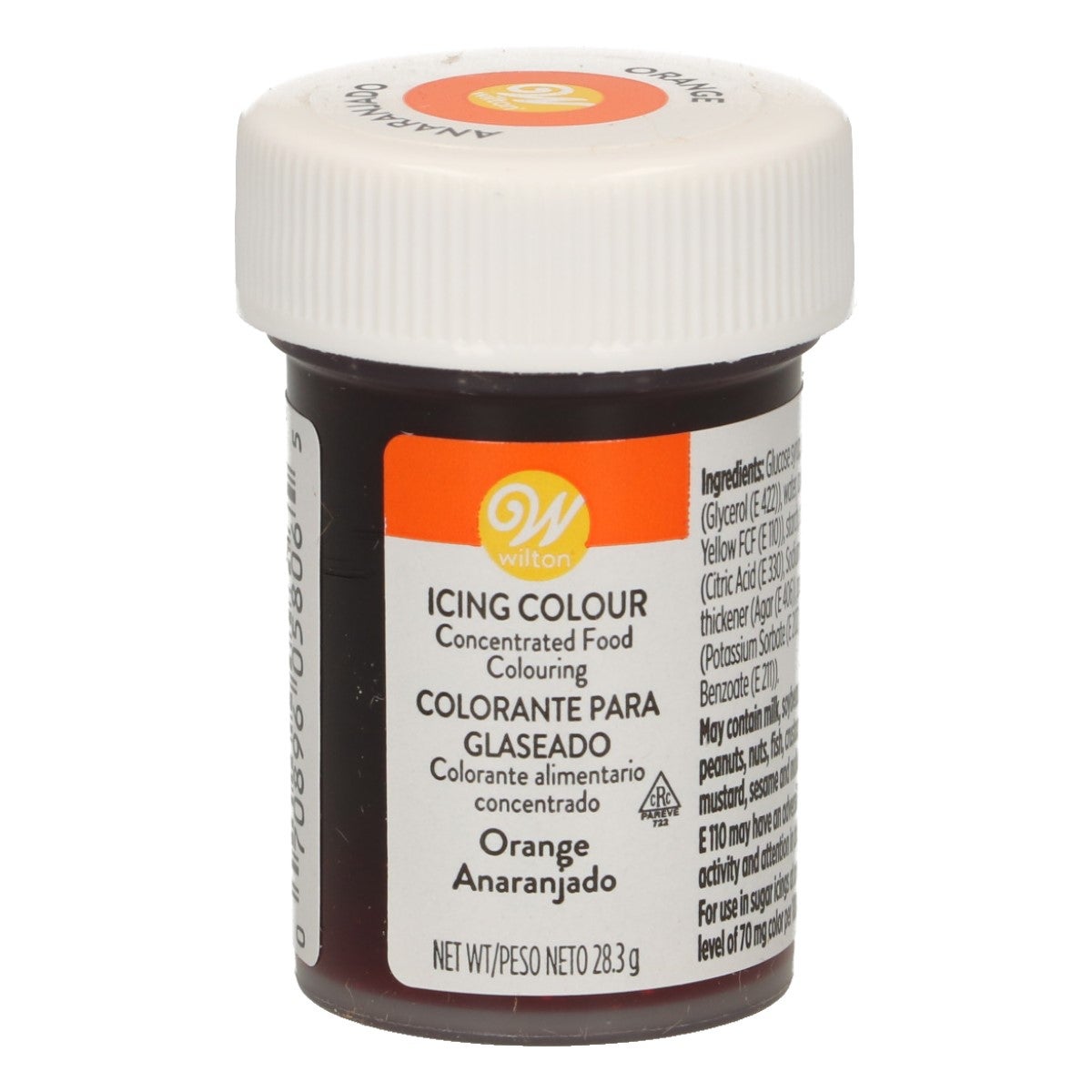 Wilton COLORANT ALIMENTAIRE pâte - Orange - 28g