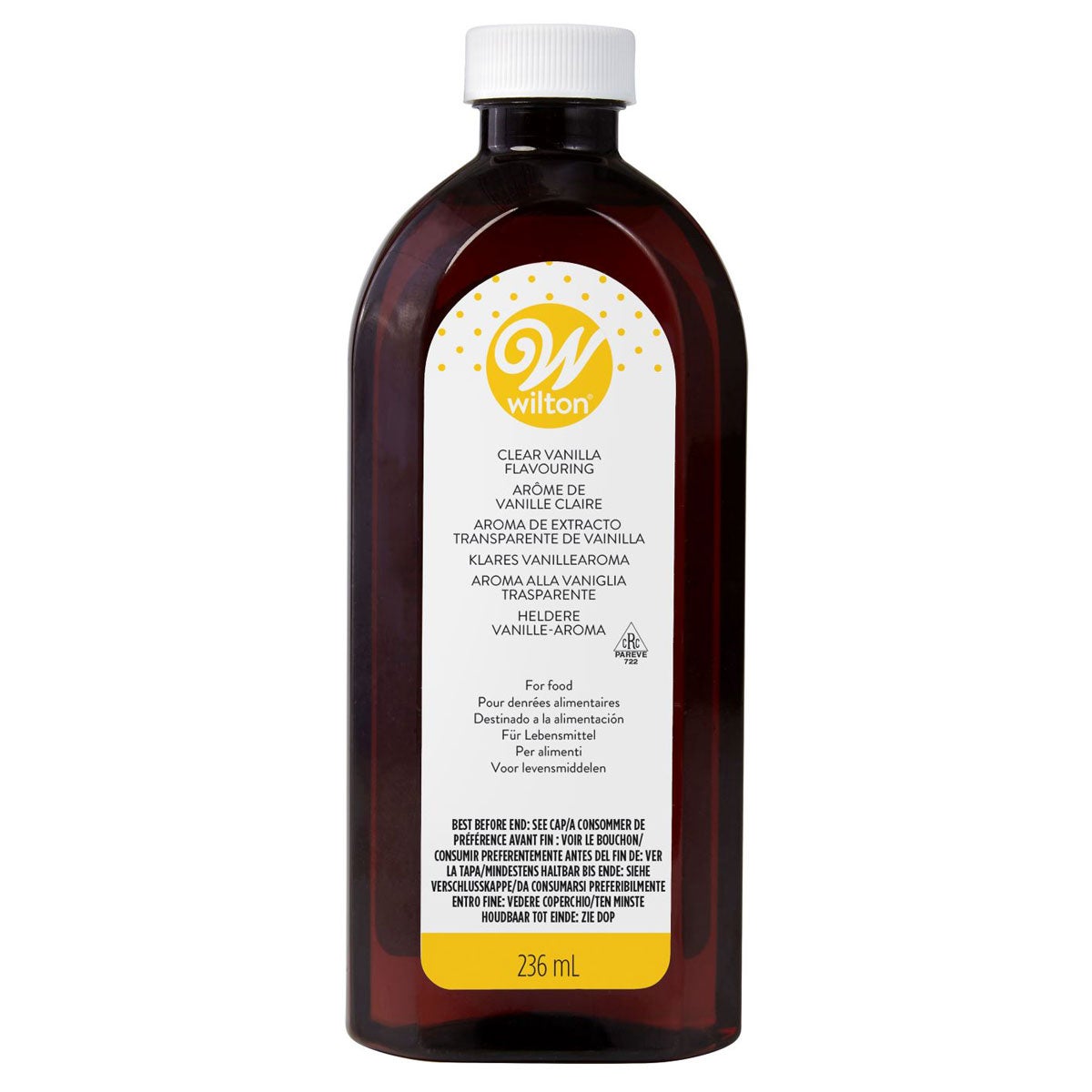 Wilton Extrait de Vanille Incolore 236 mL