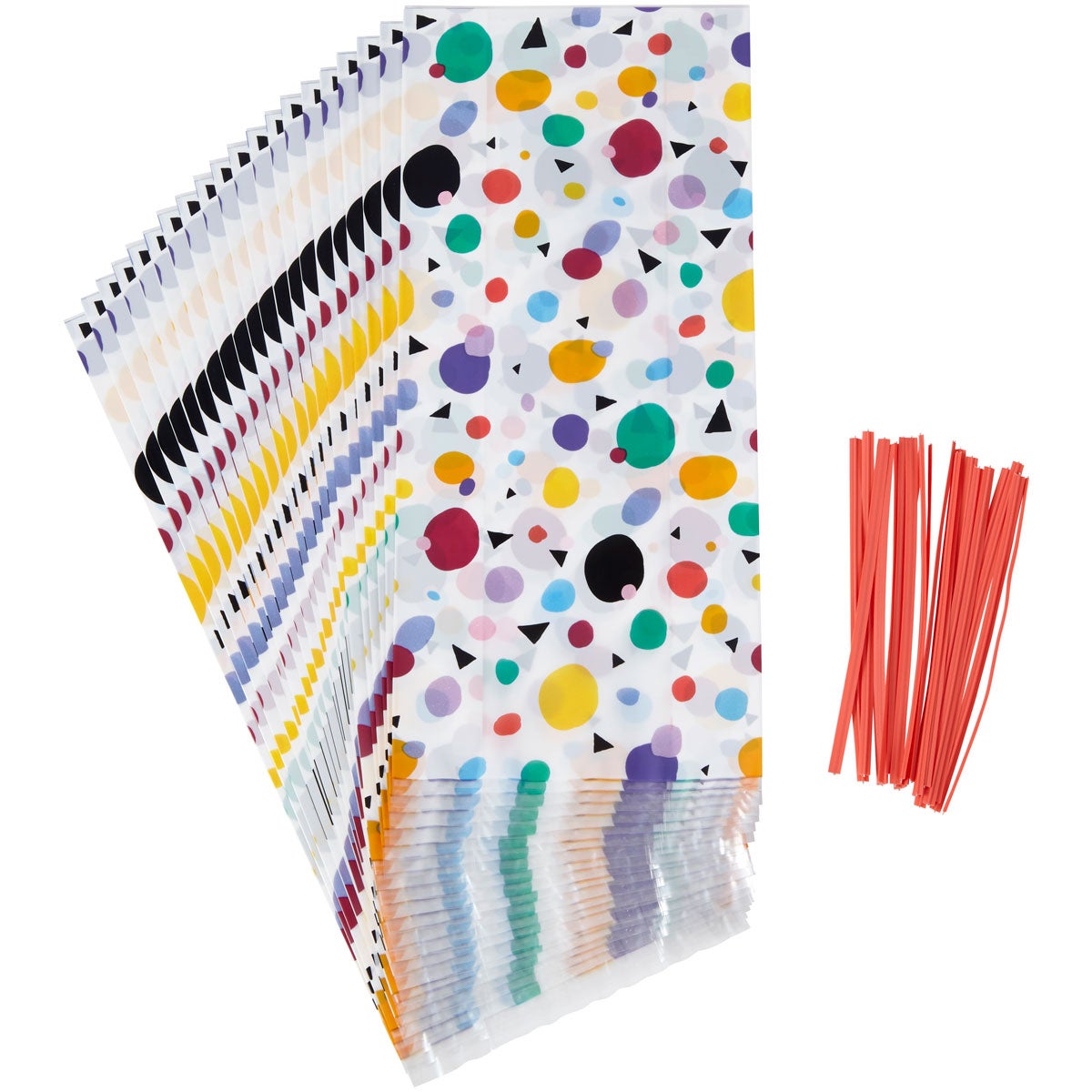 Wilton Sachets à friandise Max Dots Triangle pcs/20