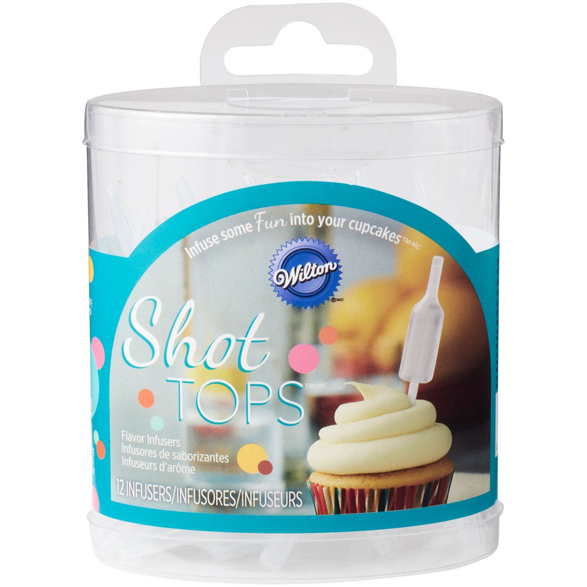 Wilton Shot Tops Infuseurs d’arôme pk/12