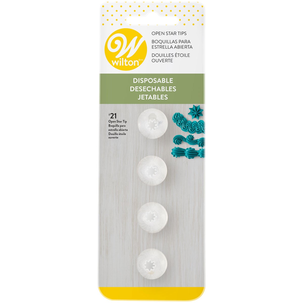 Wilton Douilles Jetables #21 pcs/4