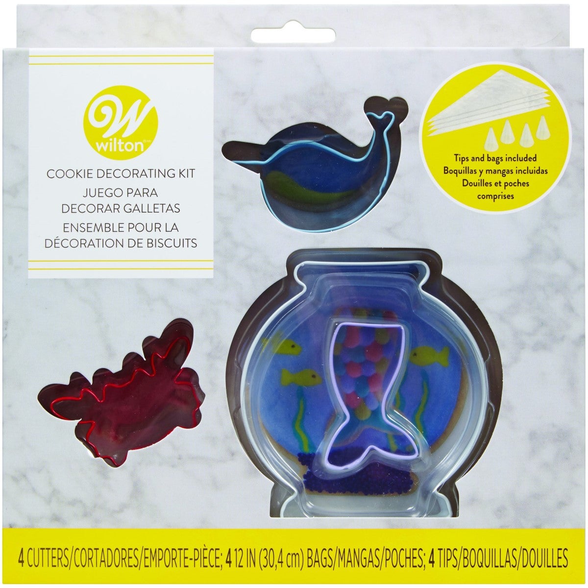 Wilton Kit Décoration Biscuits - Bocal