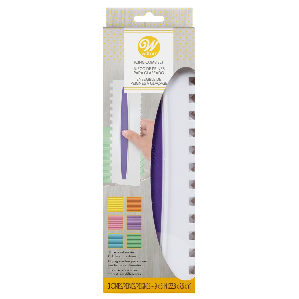 Wilton Peigne à Glaçage Set/3