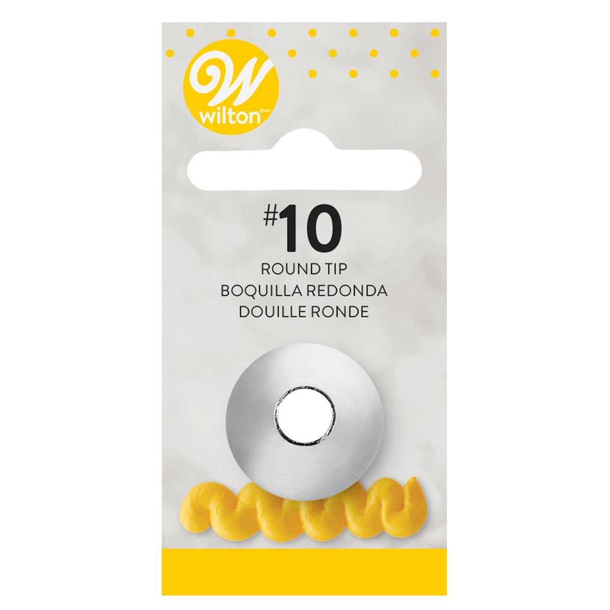 Wilton Douille #010 Round Carded