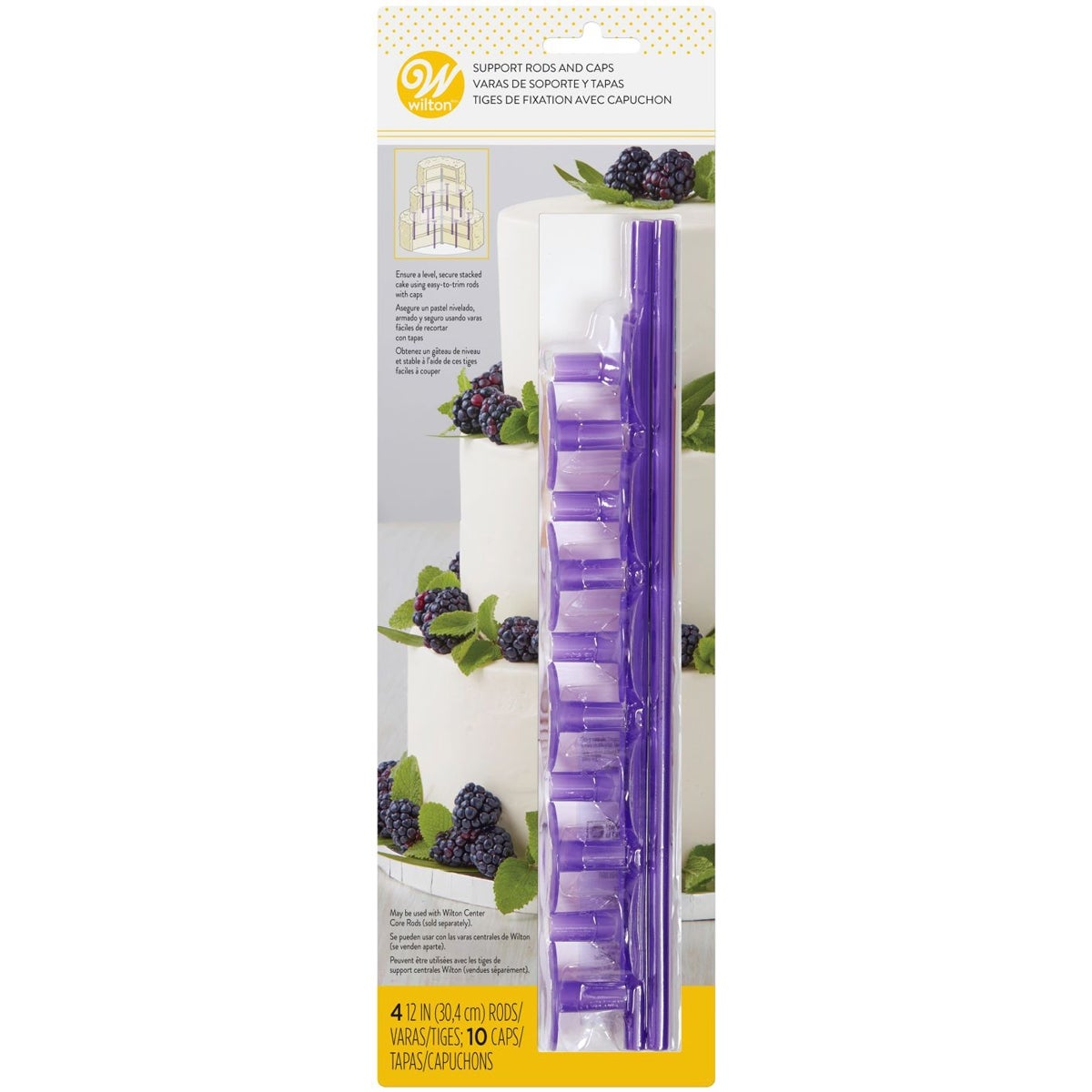Wilton Support et Embouts Plastique pcs/14
